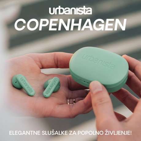 URBANISTA COPENHAGEN brezžične slušalke, Bluetooth® 5.2, TWS, do 32 ur - Image 6