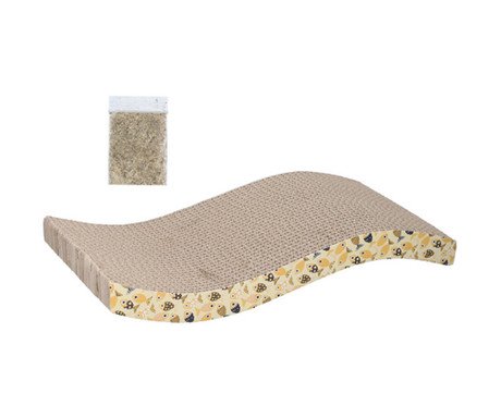 Pet Toys praskalnik za mačke, 3v1, ležišče, +mačja meta, 42.4x21.5x6.7cm - Image 3