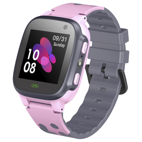Pašček silikonski za pametne ure, primeren za FOREVER KW-60, roza (pink) - Image 3