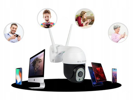 IP kamera BLOW H-335, WiFi, Super HD 3MP, vrtenje, nagibanje, IR nočno - Image 6