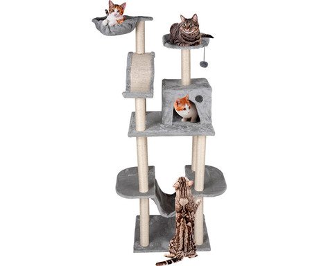 Pet Toys mačje drevo in praskalnik za mačke, 180x60x50cm, 4 nivoji - Image 3