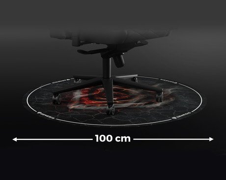 GENESIS TELLUR 400 ROUND LAVA podloga za stol, 100cm premer, protizdrsna, mehka - Image 5