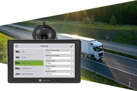 GPS navigacija NAVITEL E777 TRUCK, 7" zaslon, za tovorna vozila, baterija, 3D - Image 6