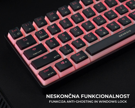 GENESIS THOR 660 gaming tipkovnica, mehanska, žična USB Type-C / brezžična - Image 4