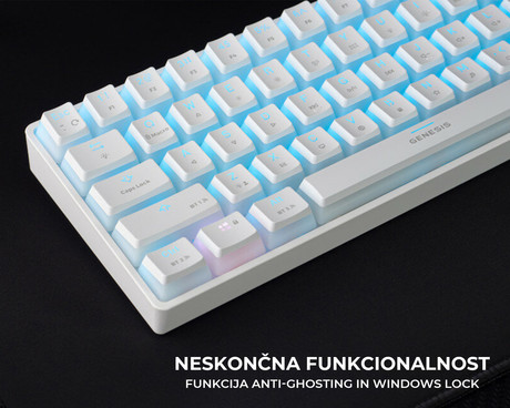 GENESIS THOR 660 gaming tipkovnica, mehanska, žična USB Type-C / brezžična - Image 4