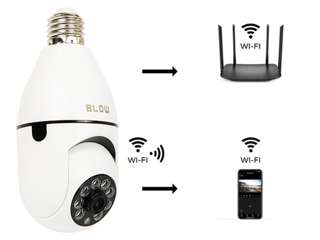 IP kamera BLOW H-933, WiFi, Super HD 3MP, vrtenje, nagibanje, IR nočno - Image 6