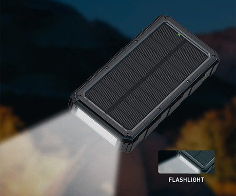Platinet PMPB20SP solarni power bank, 20.000mAh, solarno polnjenje, USB / - Image 6