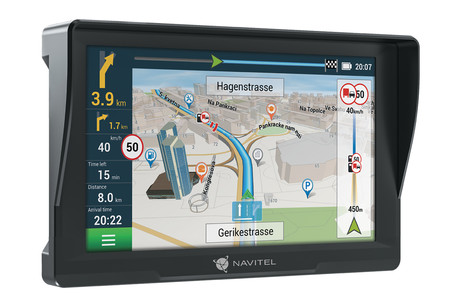 GPS navigacija NAVITEL E777 TRUCK, 7" zaslon, za tovorna vozila, baterija, 3D - Image 5