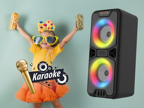 MANTA SPK816, Karaoke zvočni sistem, vgrajena baterija, Bluetooth 5.0, - Image 3