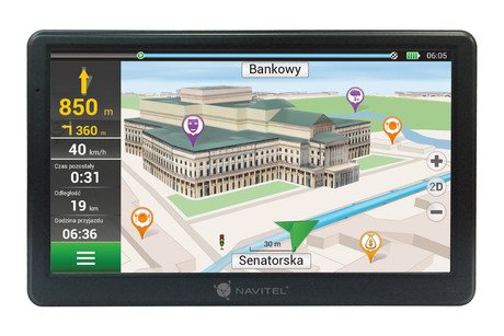 GPS navigacija NAVITEL E700 , 7'' touch, MicroSD, + karte celotne Evrope - Image 5