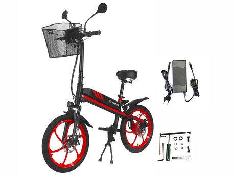 Električno kolo/skiro MANTA MES2001L Flinstone, 350W motor, 20" pnevmatike, - Image 6