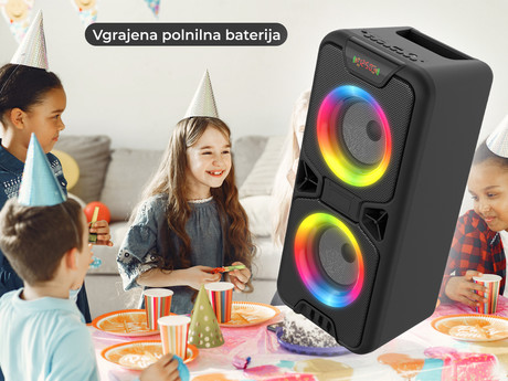 MANTA SPK816, Karaoke zvočni sistem, vgrajena baterija, Bluetooth 5.0, - Image 4