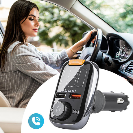 BLOW FM Oddajnik 74-154, Bluetooth 5.0 + polnilec QC3.0 + prostoročno - Image 4