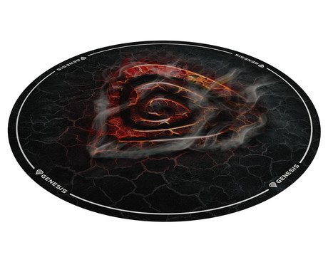GENESIS TELLUR 400 ROUND LAVA podloga za stol, 100cm premer, protizdrsna, mehka - Image 3