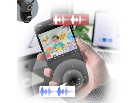 BLOW H-332 IP kamera, 2 objektiva, WiFi, Full HD 2+2MP, vrtenje, nagibanje, IR - Image 5