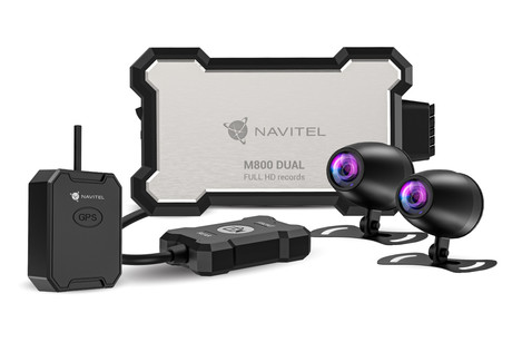 NAVITEL M800 DUAL avto moto kamera, Full HD, SONY senzor, G-senzor, GPS, WiFi, - Image 6
