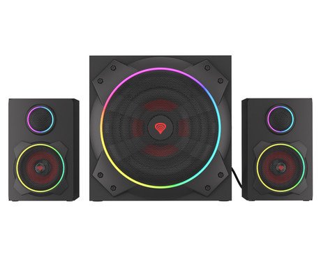 GENESIS HELIUM 800 BT računalniški zvočniki, STEREO 2.1, 60W RMS, RGB LED - Image 6