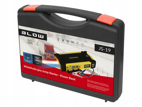 BLOW JS-19 zagonska baterija / jump starter, 16800mAh, powerbank, zaščita, - Image 3