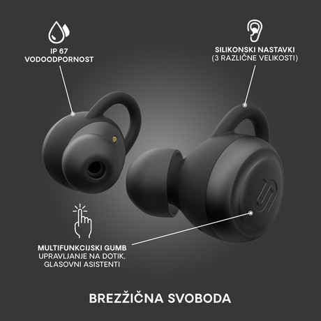 EOL - URBANISTA ATHENS brezžične športne slušalke s polnilno postajo, Bluetooth, - Image 3