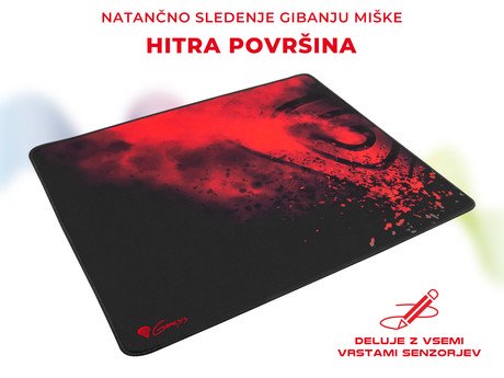 GENESIS Gaming podloga CARBON 500 L RISE, vodoodporna, zaščiteni robovi, - Image 4
