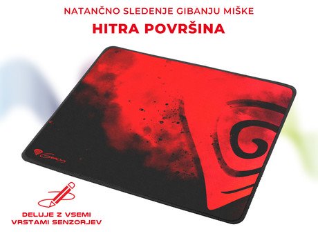 GENESIS Gaming podloga CARBON 500 M HAZE, vodoodporna, zaščiteni robovi, - Image 4