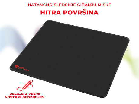 GENESIS Gaming podloga CARBON 500 M miško, gaming, 300x250mm, vodoodporna, - Image 4