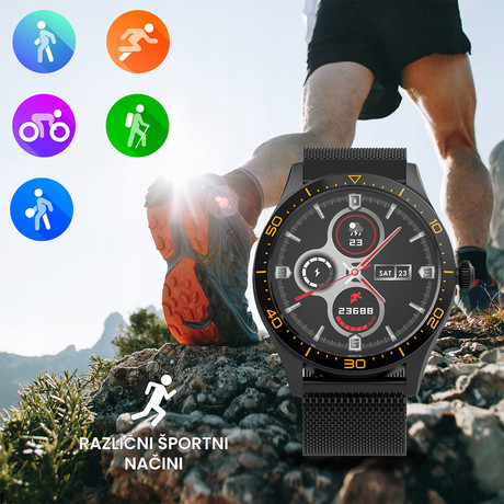 EOL - FOREVER ICON 2 AW-110 pametna ura, AMOLED zaslon, Bluetooth 5.0, Android - Image 4