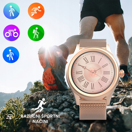 EOL - FOREVER ICON 2 AW-110 pametna ura, AMOLED zaslon, Bluetooth 5.0, Android - Image 3