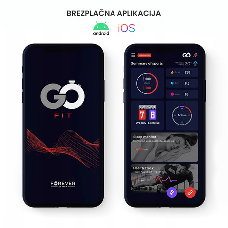 EOL - FOREVER ICON 2 AW-110 pametna ura, AMOLED zaslon, Bluetooth 5.0, Android - Image 6