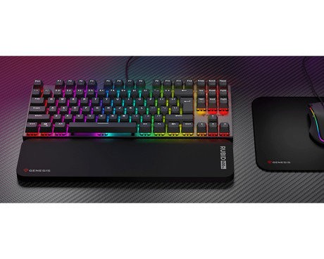 GENESIS RUBID 400 TKL podloga za zapestja, ergonomska, mehka pena, - Image 4