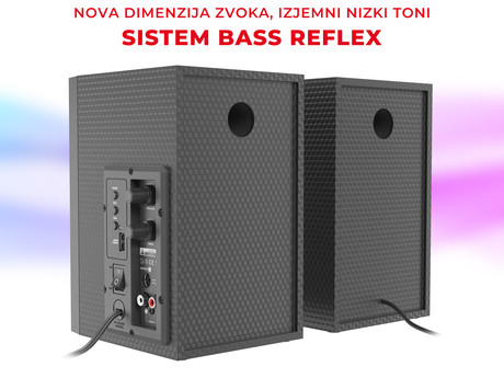 GENESIS Gaming stereo 2.0 zvočniki zvočniki, STEREO 2.0, 24W RMS, RGB LED - Image 5
