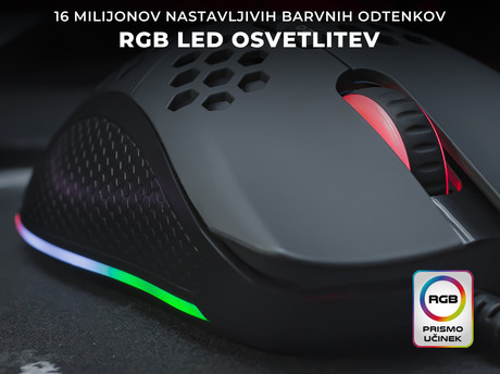 GENESIS Krypton 550, profi gaming optična miška, RGB osvetlitev, 7 prog. - Image 5