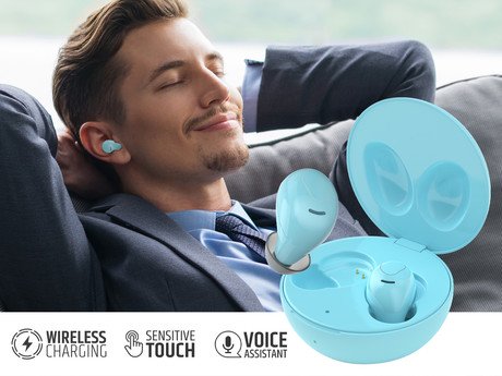 LEDWOOD LUNA brezžične slušalke, TWS, BT5.0, Voice, Touch, Brezžično - Image 4