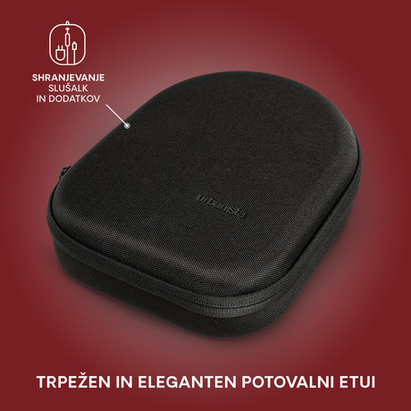 URBANISTA MIAMI naglavne brezžične slušalke, Bluetooth, ANC, do 50ur, Ruby - Image 6