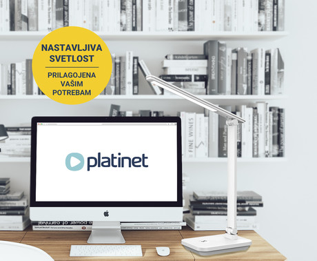 PLATINET PDL6731 namizna LED svetilka, vgrajena polnilna baterija, delovanje na - Image 4