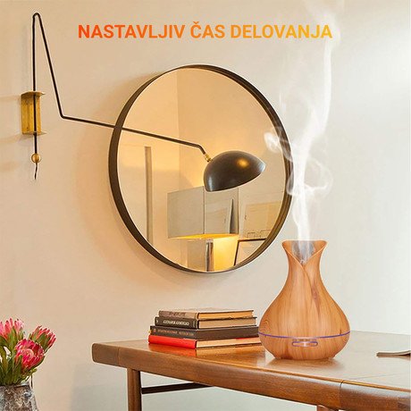 Platinet PADYM010LW vlažilec zraka in razpršilec eteričnih olj, LED osvetlitev - Image 4