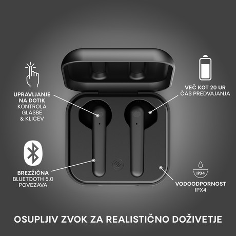 EOL - URBANISTA STOCKHOLM PLUS brezžične slušalke s polnilno postajo, Bluetooth, - Image 3