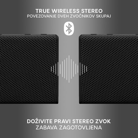 URBANISTA SYDNEY bluetooth zvočnik, TWS, IPX5, Midnight Black (črn) - Image 4