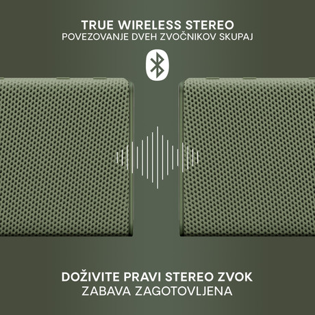 URBANISTA SYDNEY bluetooth zvočnik, TWS, IPX5, Olive Green (olivno zelen) - Image 4