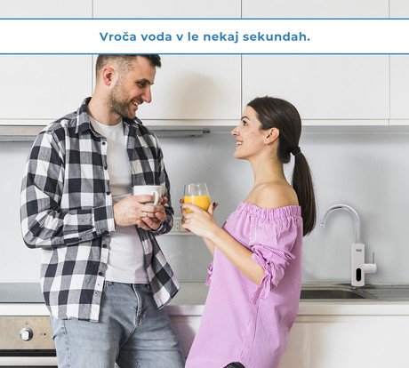 Električna grelna pipa WELL BILLABONG, 3000W, topla/vroča voda v 5 sekundah - Image 4