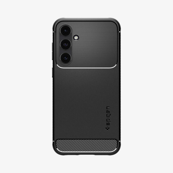 SPIGEN GALAXY S23 FE RUGGED ARMOR MATTE BLACK - Image 3