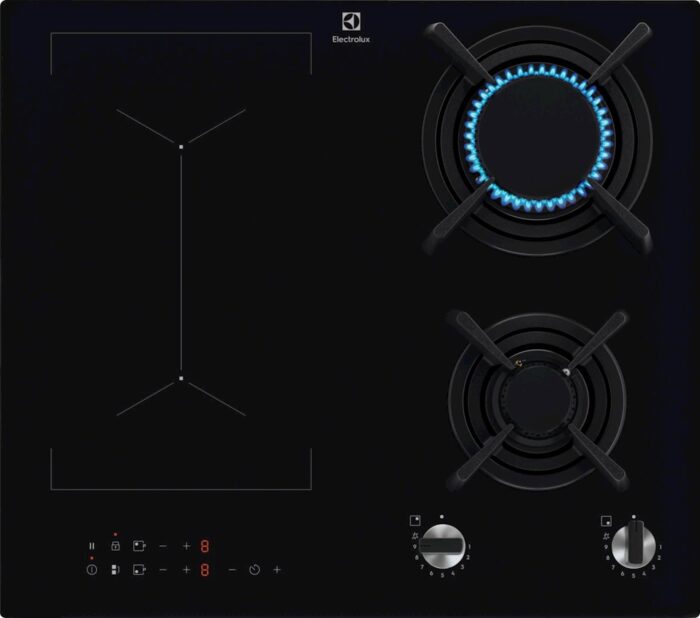 Vgr. plošča Electrolux KDI641723K, 2x indukcija + 2 x plin