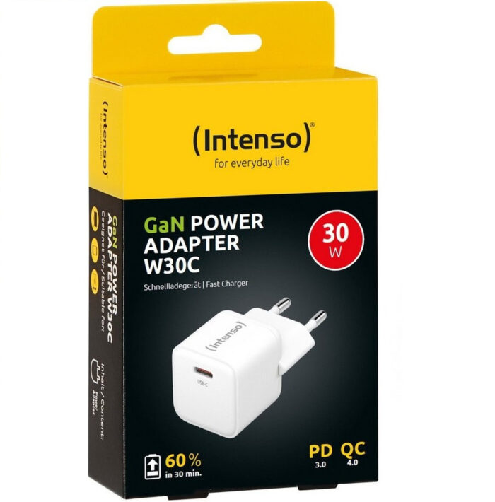 Intenso 30W GaN napajalnik s priključkom USB-C W30C - slika 3