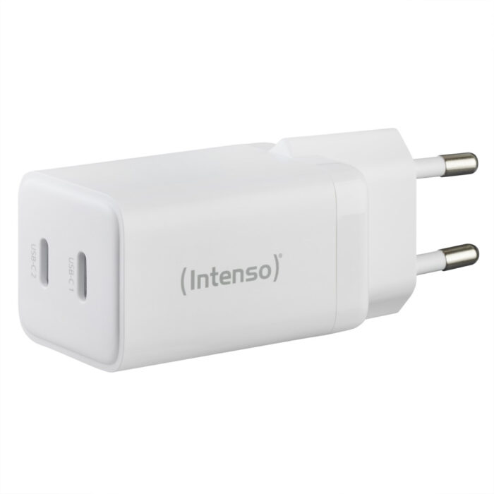 Intenso 40W GaN napajalnik s priključkom 2xUSB-C W40CC - Image 3
