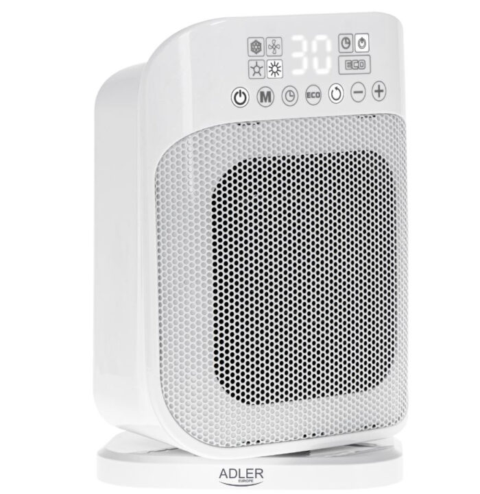 Adler Keramični grelnik LCD z daljinskim upravljalnikom AD 7727 - Image 4