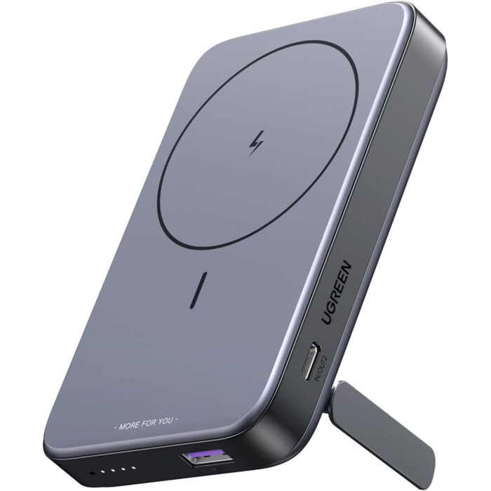 Ugreen magnetna baterija z zložljivim stojalom 10.000mAh PD 20w