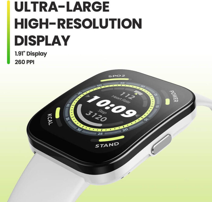 Amazfit Bip 5 pametna ura, bela - Image 3