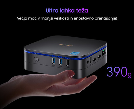 Blackview MP60 namizni mini računalnik, Windows 11 Home, Intel N95, 16GB RAM, - Image 4