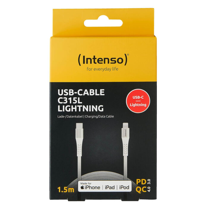 Intenso USB-C na Lightning kabel C315L, 1.5M - Image 3