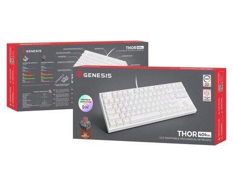 GENESIS THOR 404 TKL gaming tipkovnica, mehanska, RGB LED osvetlitev, - Image 5